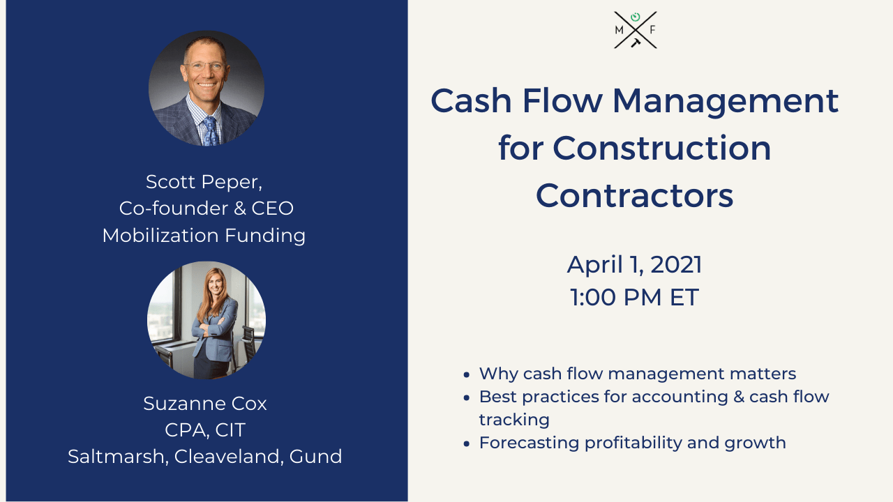 cash flow management webinar hero