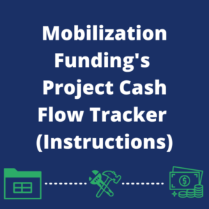 MF Project Cash Flow Tracker Sheet Instructions